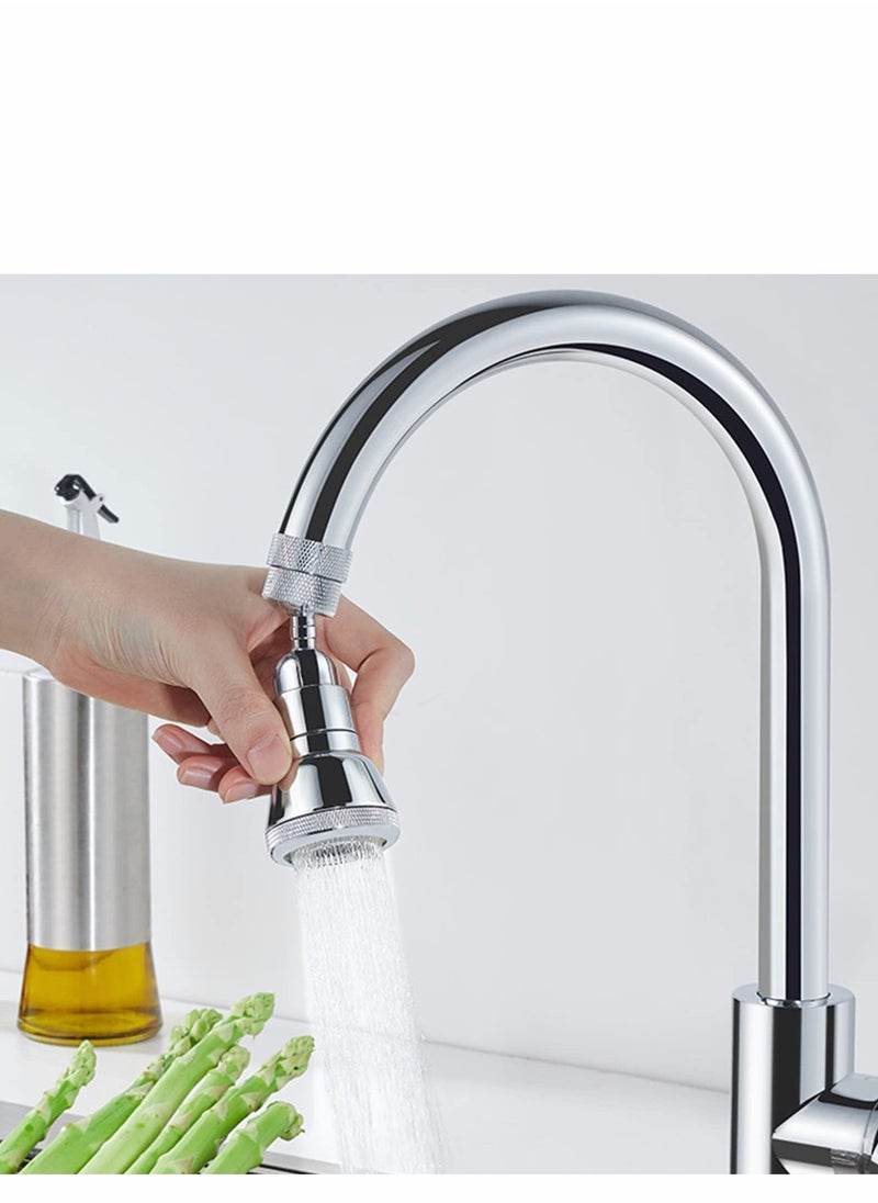 Kitchen Faucet Sprayer Attachment Filter Faucet Aerator 360°rotating Faucet Extender Suitable for Kitchen Sink Bathroom Sink