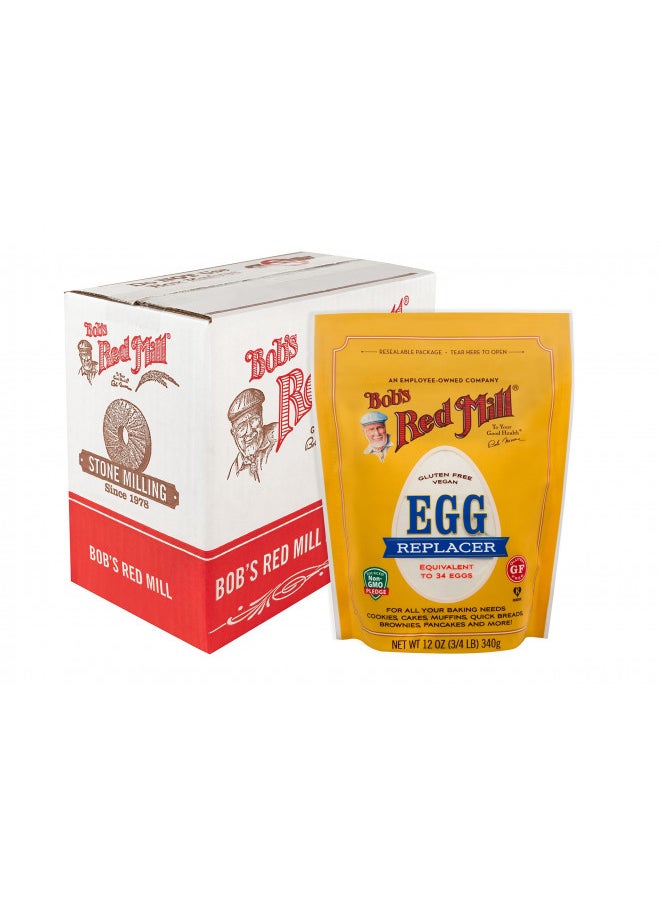 GLUTEN FREE EGG REPLACER 5x12 oz Gluten Free Egg Substitute (Pack of 5)