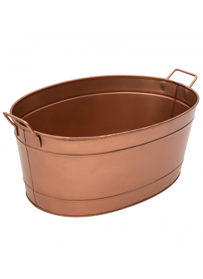 Achla Designs C-81C Copper Plated Oval tub