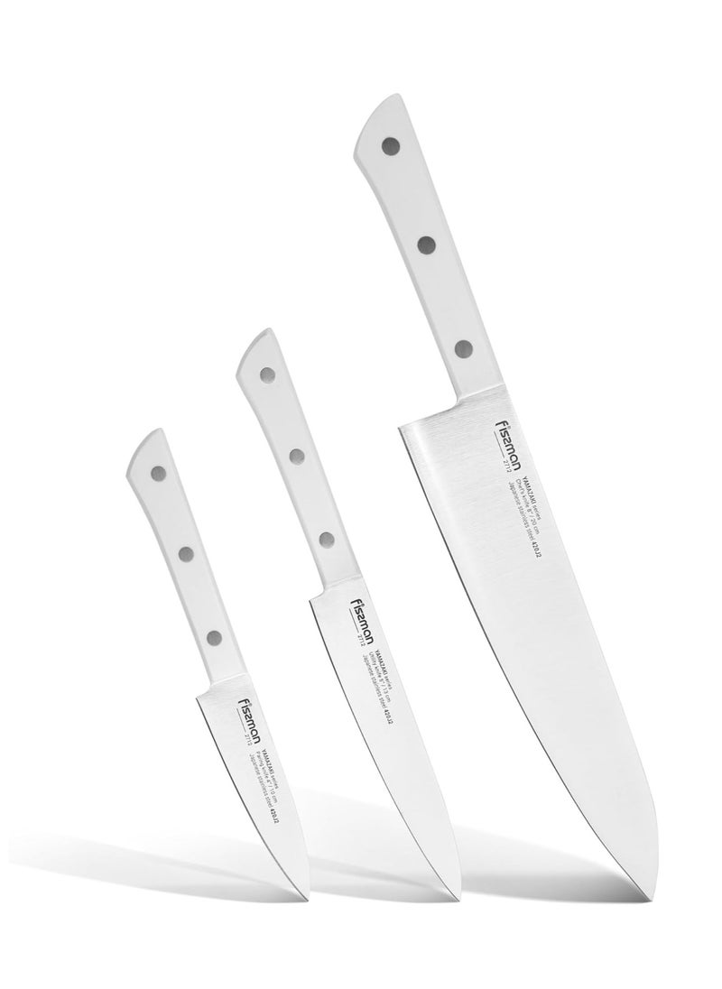 3-Piece Japanese Knife Set - 8