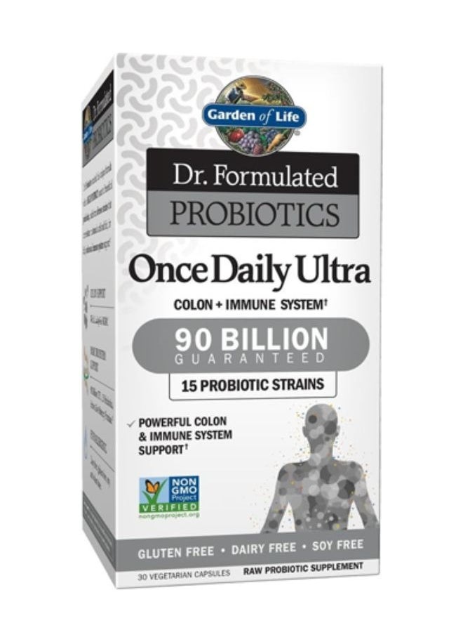 Garden of Life Dr. Formulated Probiotics Once Daily Ultra 90 Billion 30s