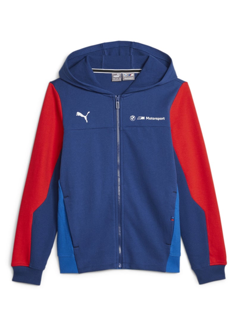 BMW M Motorsport Kids Unisex Youth Sweat Jacket