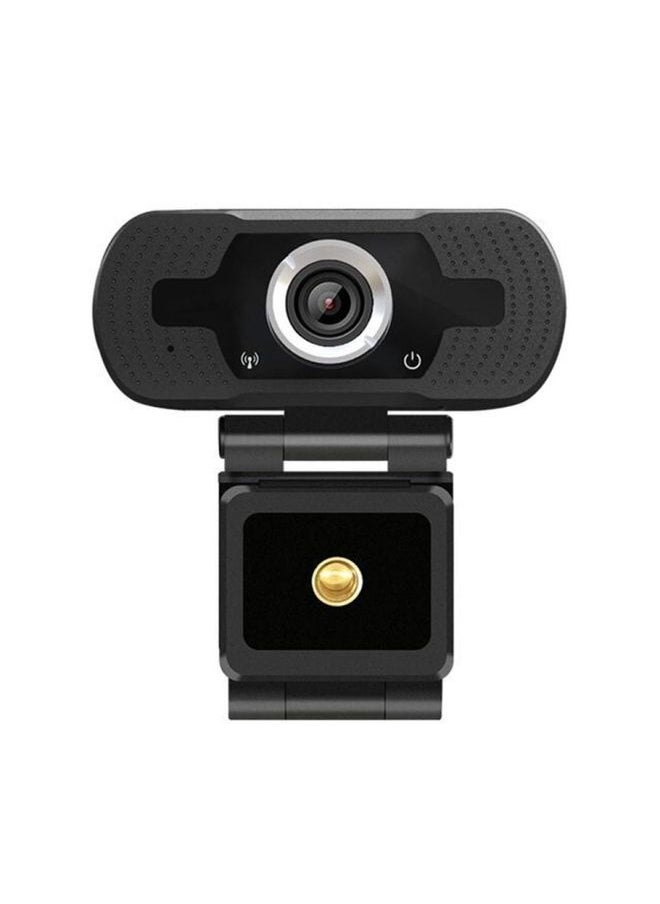 HD-F18 1080P Multi-function HD Camera WebCam with Microphone(Black)