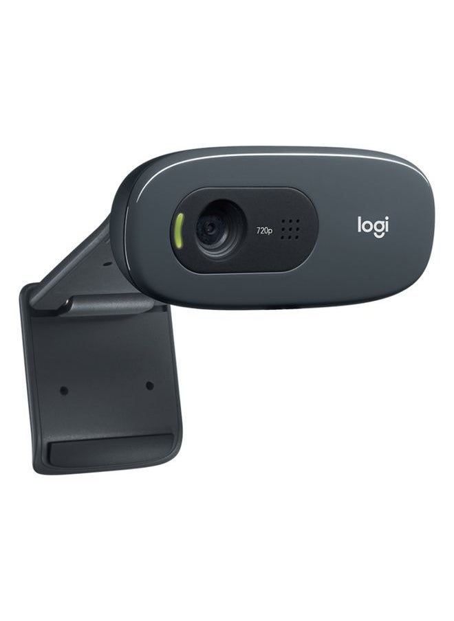 Logitech C270 HD Web Camera Meets Every Need for HD 720p Video Calls(Black)