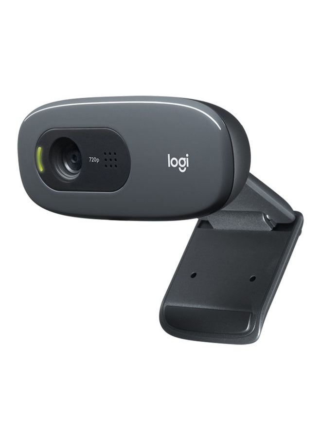 Logitech C270 HD Web Camera Meets Every Need for HD 720p Video Calls(Black)