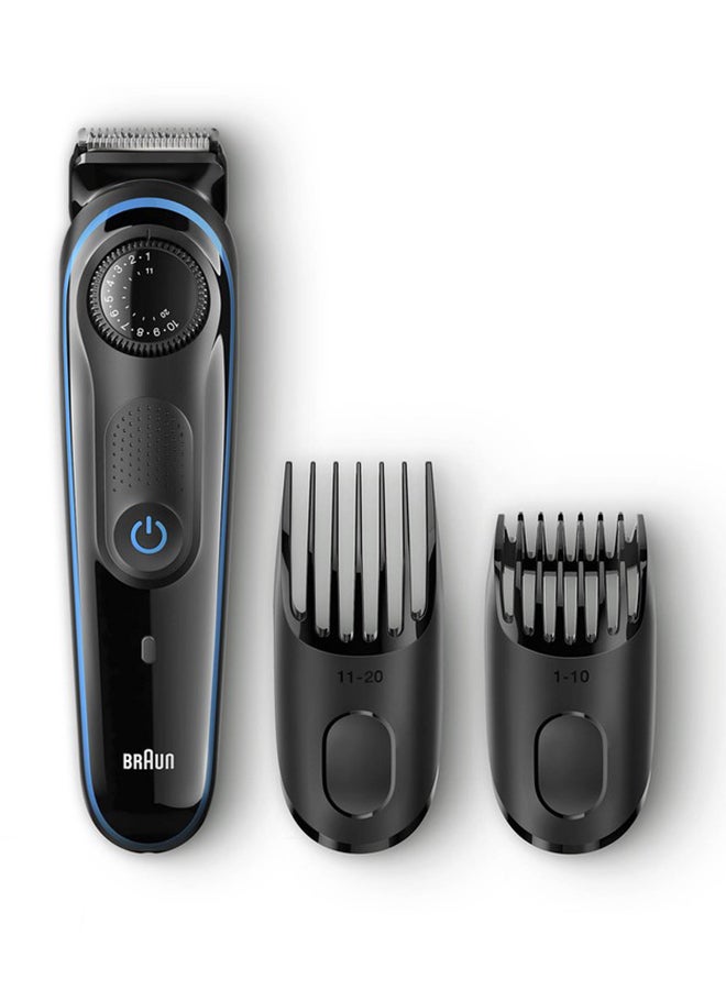 BT 3040 Beard Trimmer With Fusion Pro Glide Manual Razor Black