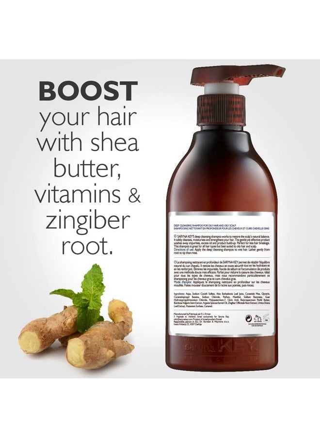 Deep Cleansing Shampoo For Oily Hair And Oily Scalp (500Ml/16.9Oz)