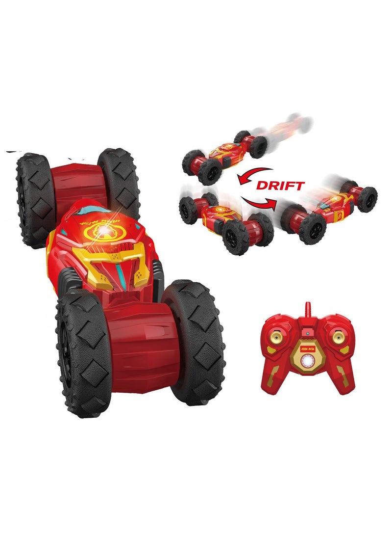 Iron Man Full-Function Fancy Tricks w/ Skidding Drift Stunt Remote Control Car