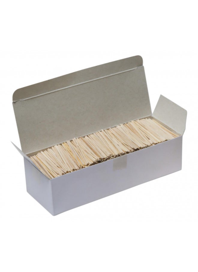 School Smart Flat Toothpicks - Pack of 2500 (085950),Assorted Colors