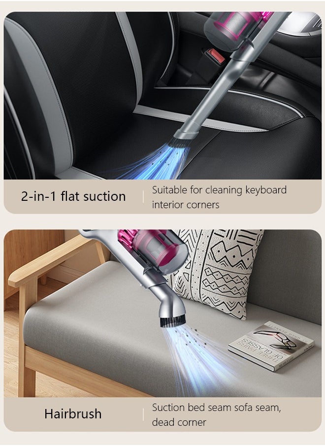 2-in-1 Multi-Purpose Vacuum Cleaner for Carpets, Hard Floors and Stairs