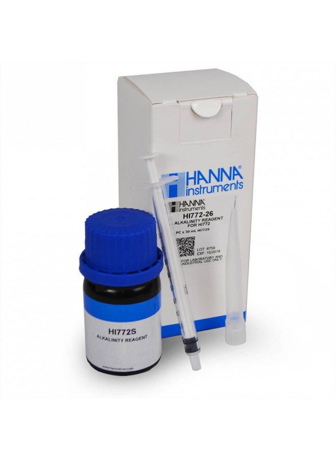 HI772-26 HI755-26 Alkalinity Checker Reagent (25 Tests) - Hanna Instruments