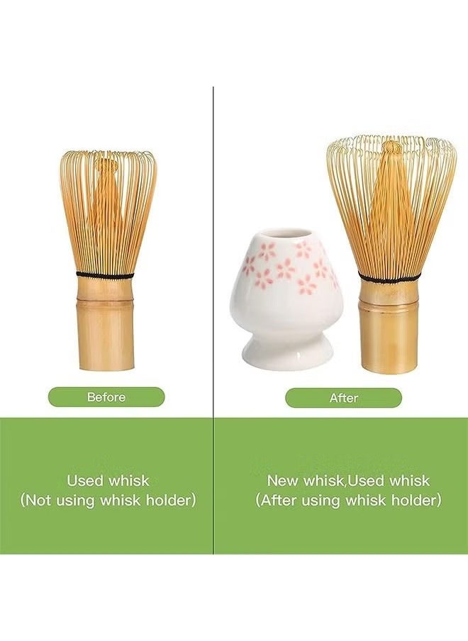 Matcha Whisk Set Matcha Whisk Traditional Scoop Tea Spoon Whisk Holder