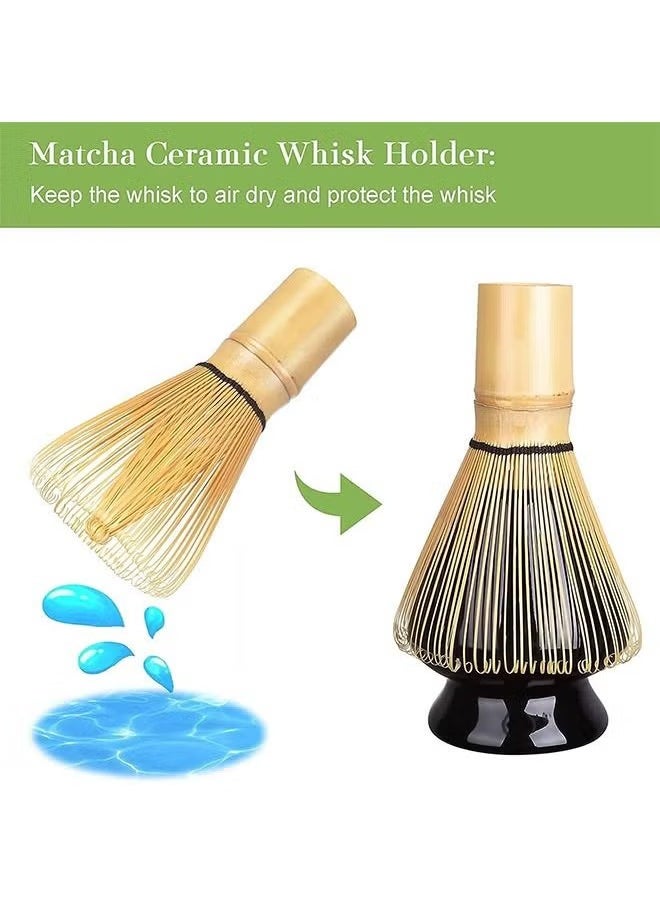 Matcha Whisk Set Matcha Whisk Traditional Scoop Tea Spoon Whisk Holder