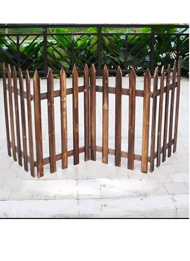 𝐅𝐅𝐃 Rustic Wooden Garden Edging – Durable, Versatile Lawn & Flower Bed Border for Pathways, Patios, Trees, & Decorative Landscaping