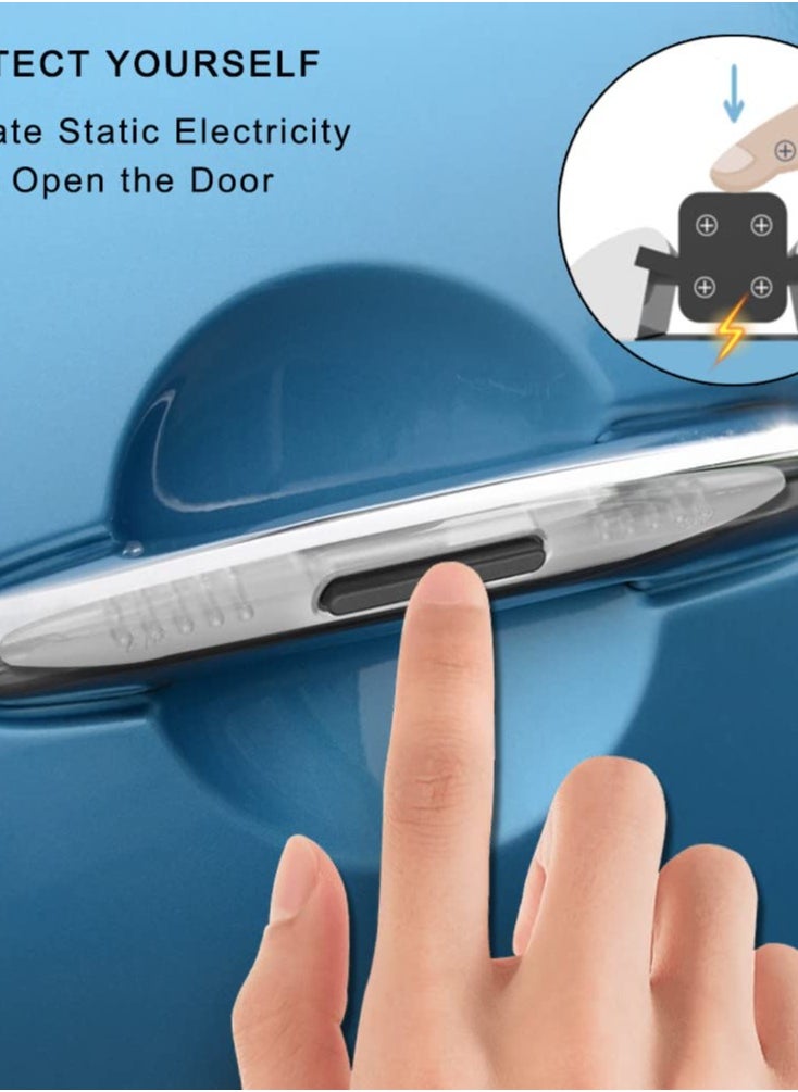 Silicone Car Door Edge Guards - Anti-Collision & Scratch Protectors for Mirrors, Doors & Bumpers - Set of 4