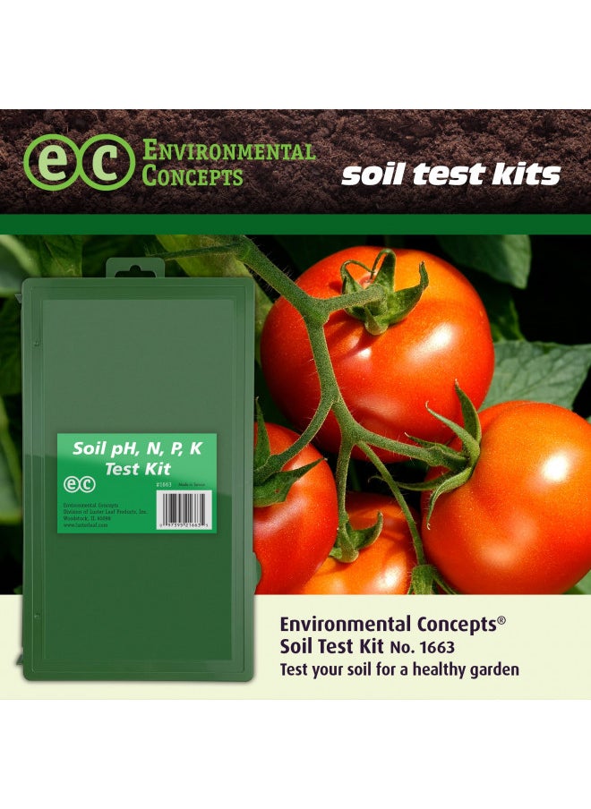 Luster Leaf Products 1663 80 Professional Soil Test Kit, Green