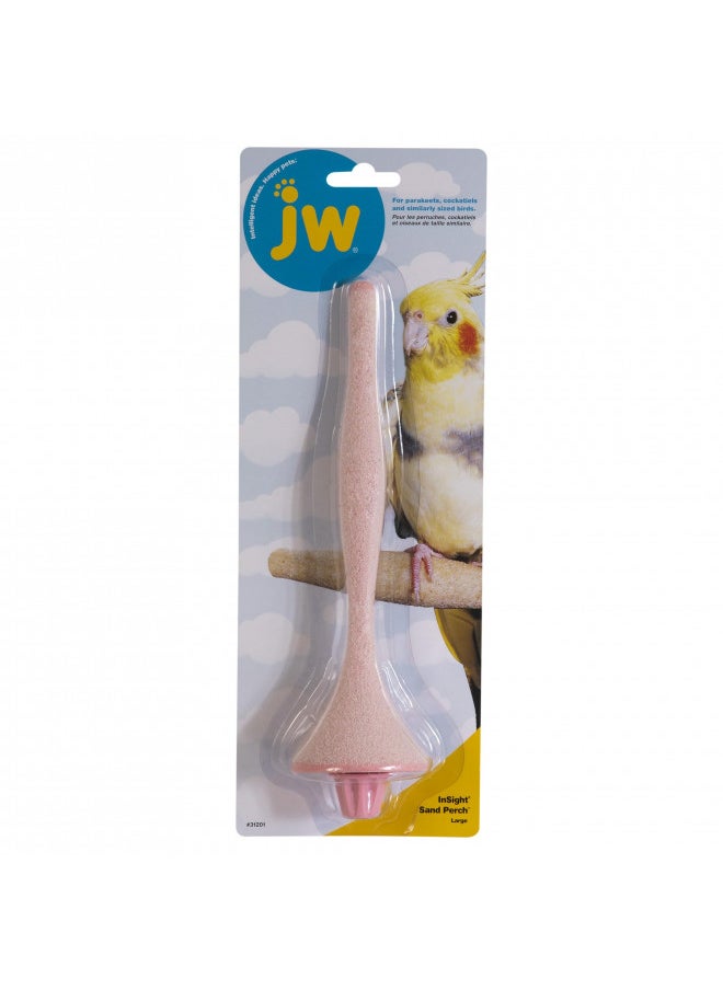 JW Pet Company Insight Sand Perch Bird Accessory, Regular, Assorted Colors