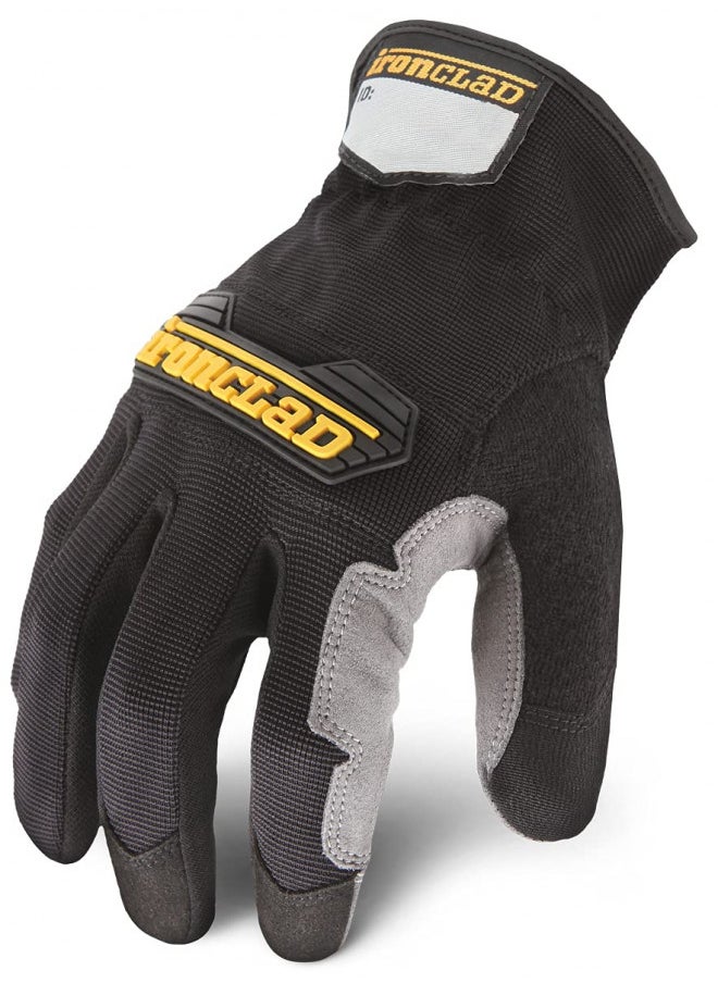 Ironclad mens Work Gloves, Grey, Small Pack of 1 US