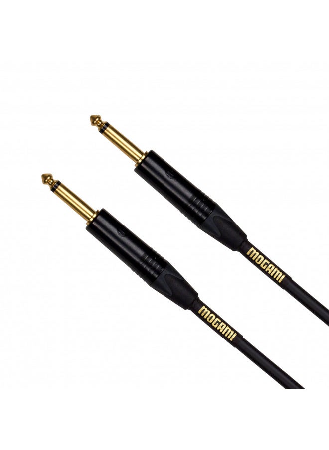 Mogami Gold INSTRUMENT-10 Guitar Instrument Cable, 1/4