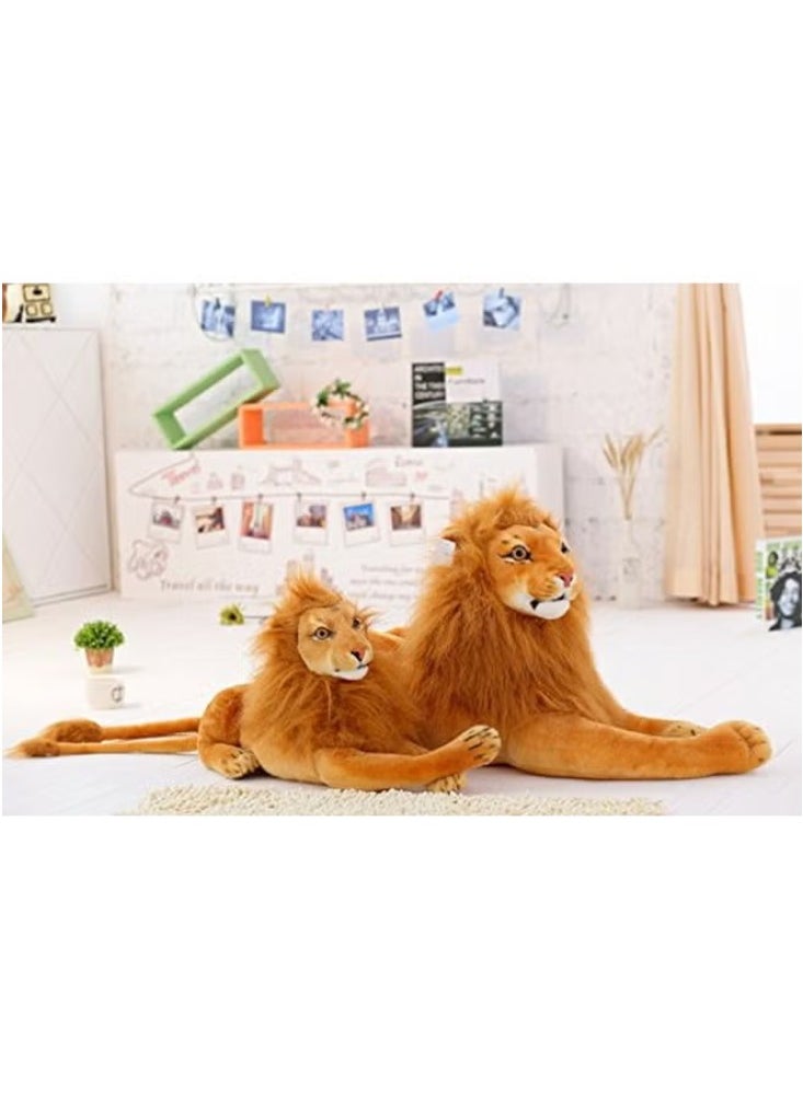 Jungle Babbar Sher Gir Gujrati Lion Stuffed Soft Plush Toy 20 Cm Brown