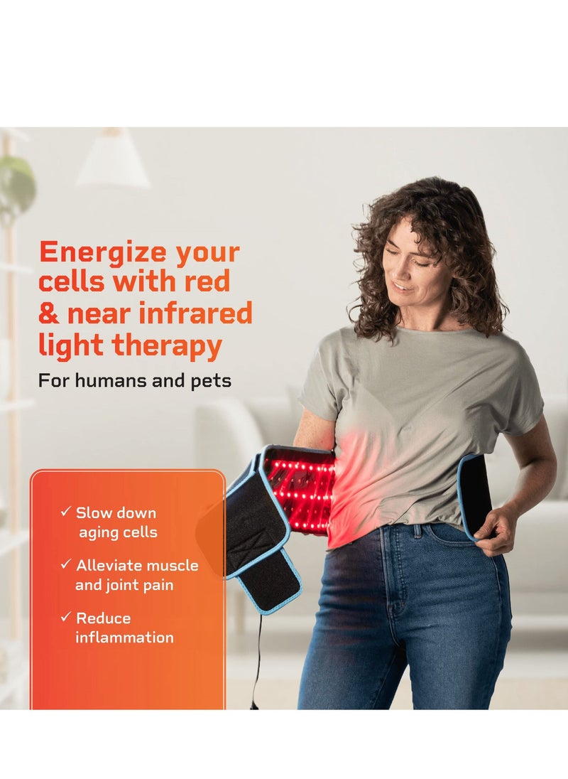 Red Light Therapy Belt Near Infrared for Relaxing Muscle, Inflammation, Improve Circulation