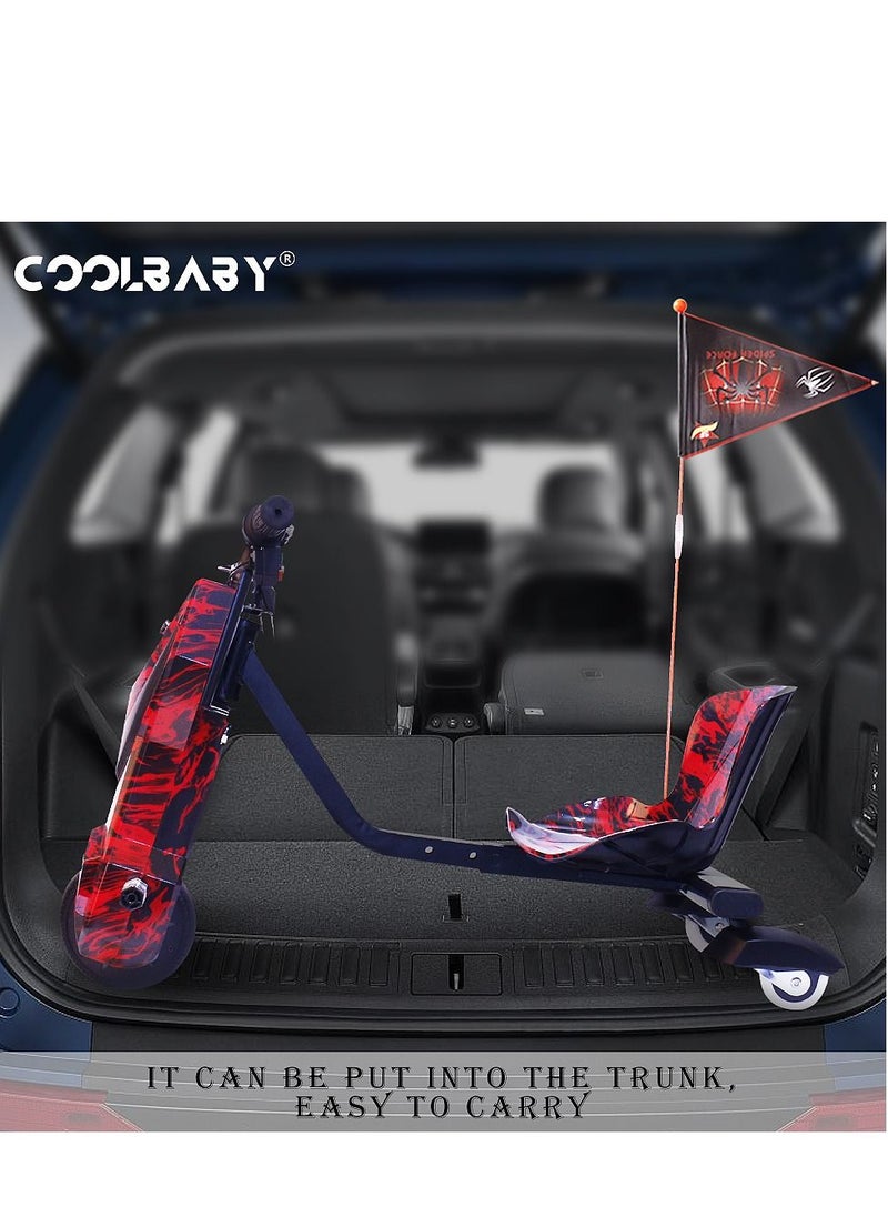 Mini 36V electric drifting scooter, with bluetooth music ,and lights 360 degree.