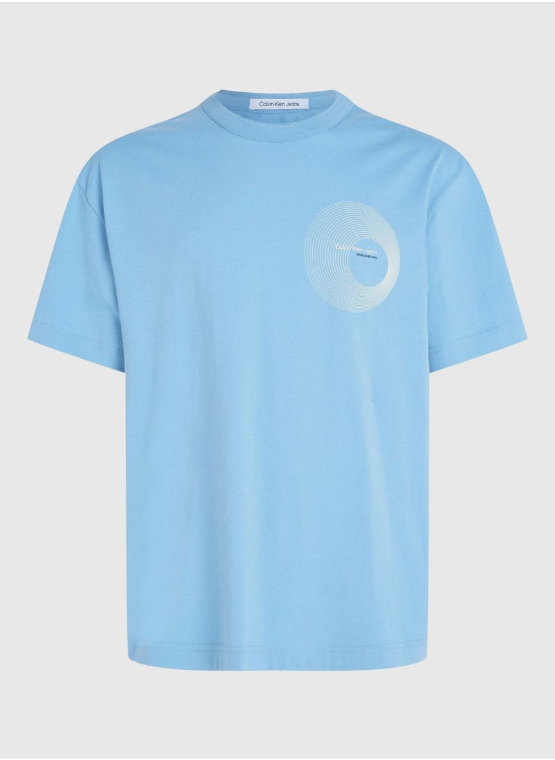 Circle Frequency Logo T-Shirt