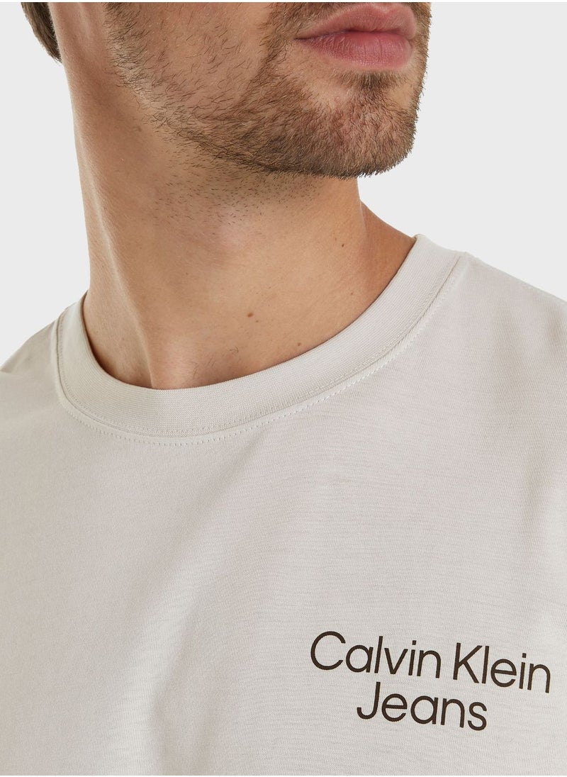 Logo Crew Neck T-Shirt