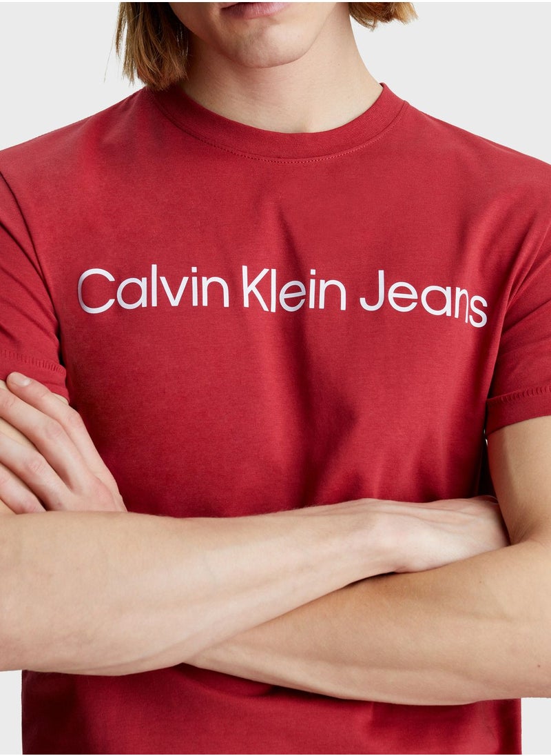 Logo Crew Neck T-Shirt