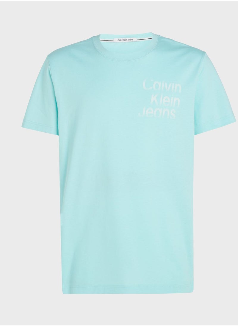 Logo Crew Neck T-Shirt