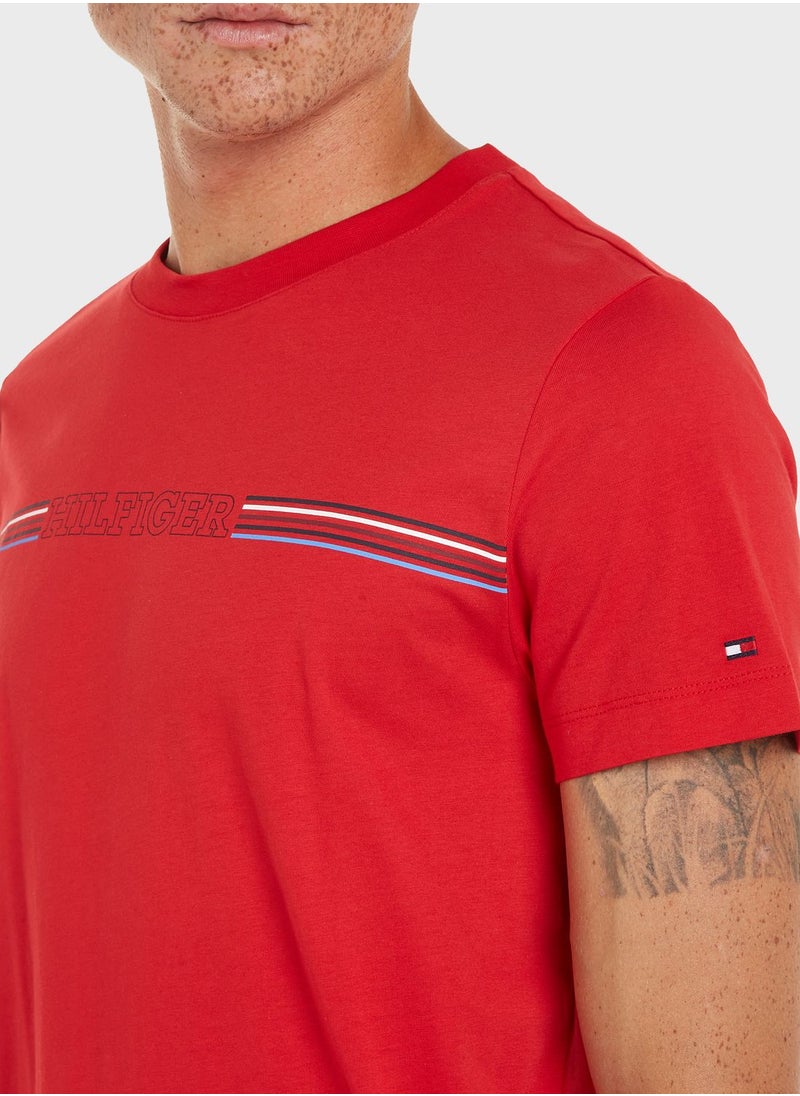 Logo Crew Neck T-Shirt