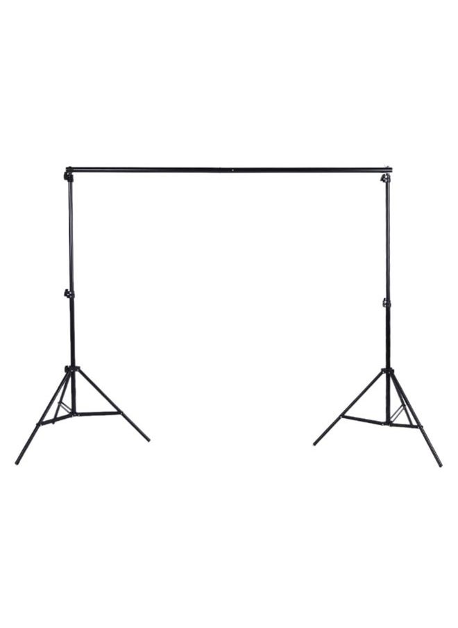 Backdrop Stand Photo Studio Adjustable Background Stand Support Kit with Carrying Bag for Parties Events Decoration