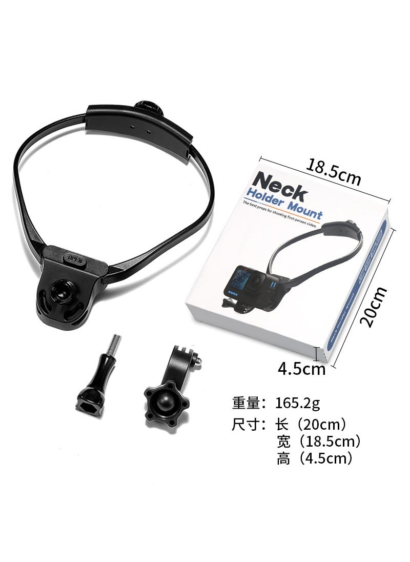 Head Mount Chest Strap for Smartphone Action Camera D2 Sports Camera Hanging Neck Bracket