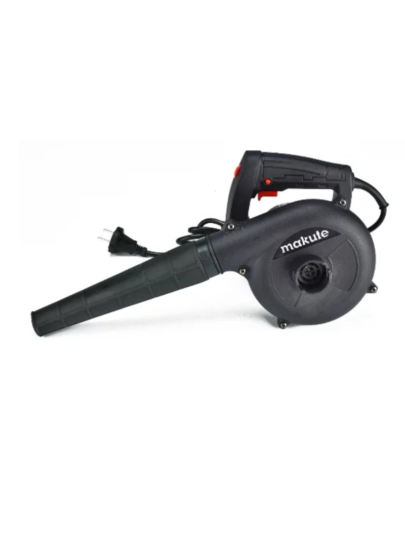 600W Electric Portable Blower with 13000rpm 2.3 m³/min Blowing Rate Soft Grip for Garage Driveway Yard Workshops Construction Sites or Cleaning Vehicles and more (PB007-V)