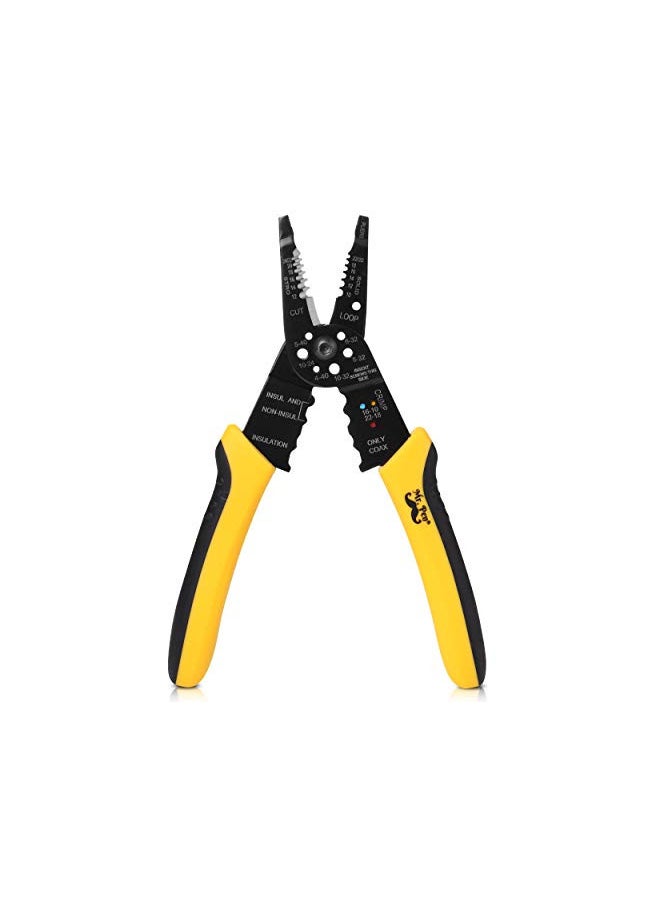 Mr. Pen- Wire Stripper, 8 inch, Wire Cutter, Wire Stripper Crimper, Wire Stripping Tool, Cable Stripper, Wiring Tools, Wire Crimping Tool