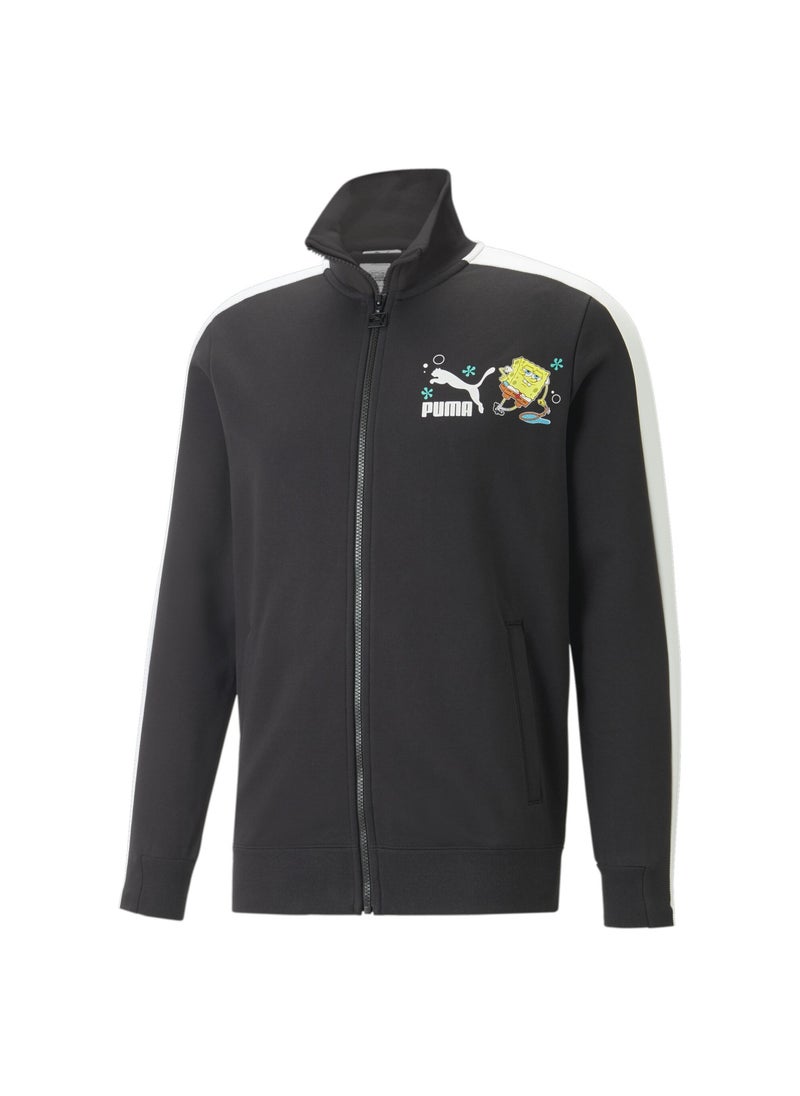 SPONGEBOB T7 Mens Full Zip Track Jacket