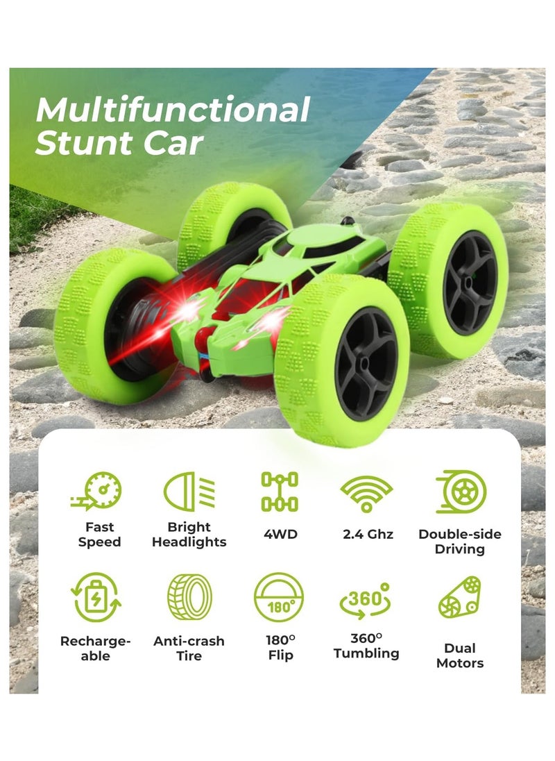 Remote Control Car Stunt Car Toys for Kids Extended Playtime and Quick Charge Terrains! Stunt Car Remote Control