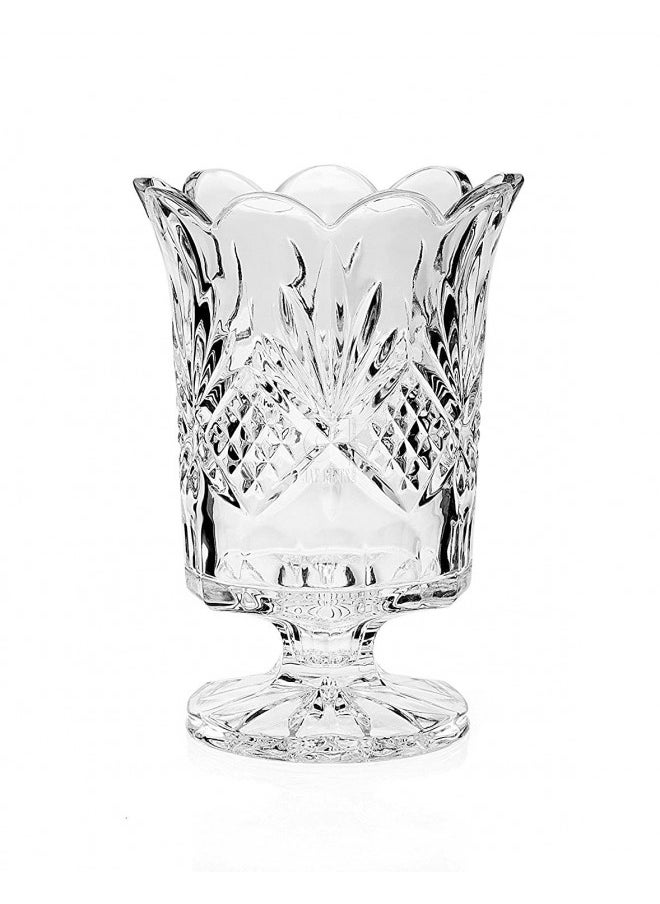 Dublin Collection Crystal Hurricane Votive Candle Holder