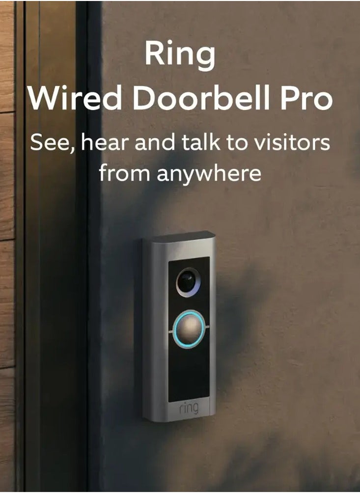 Wired Doorbell Pro (Video Doorbell Pro 2) – Best-in-class with cutting-edge features