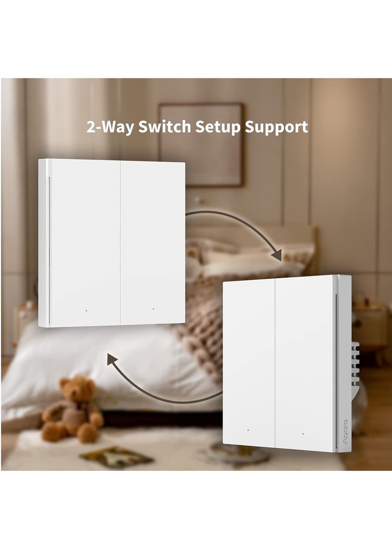 Aqara WS-EUK01 light switch Polycarbonate (PC) White