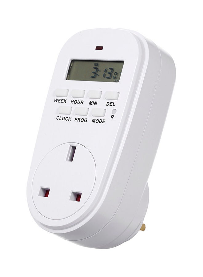 Digital Timer Switch White