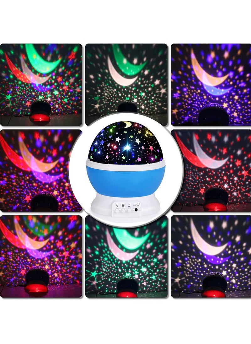 Night Lights for Kids – Star Light Projector with Glow in the Dark Stars, Aesthetic Room Decor, Perfect Christmas & Birthday Gifts for Kids