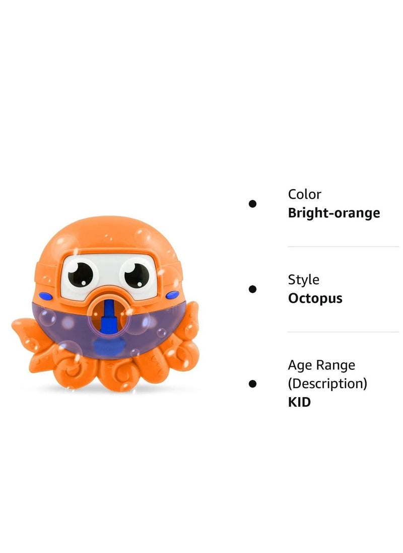 Bubble Bath Maker for The Bathtub. Blows Bubbles and Plays 24 Children Songs Baby, Toddler Kids Bath Toys Makes Great Gifts for Toddlers Sing-Along Bath Bubble Machine