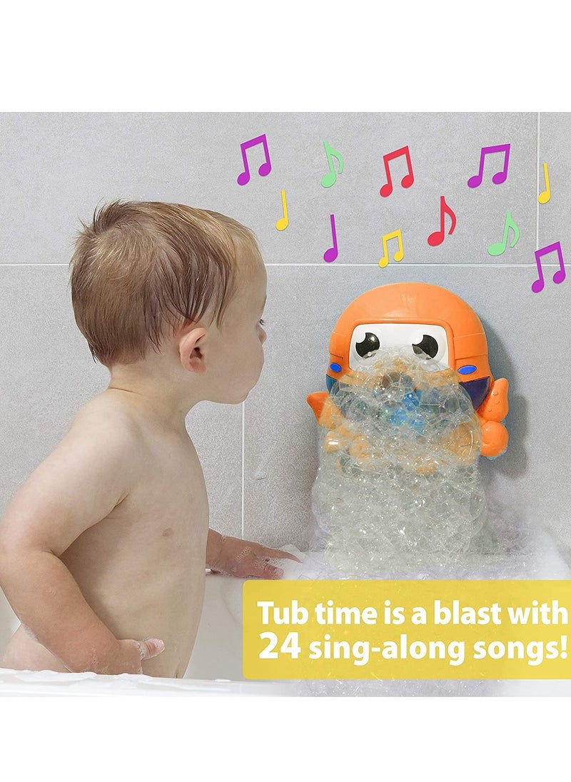 Bubble Bath Maker For The Bathtub Blows Bubbles And Plays 24 Children Songs Baby Toddler Kids Bath Toys