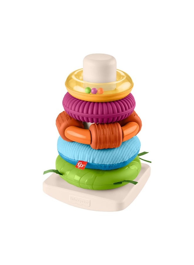 Sensory Rock-A-Stack Roly-Poly Stacking Toy