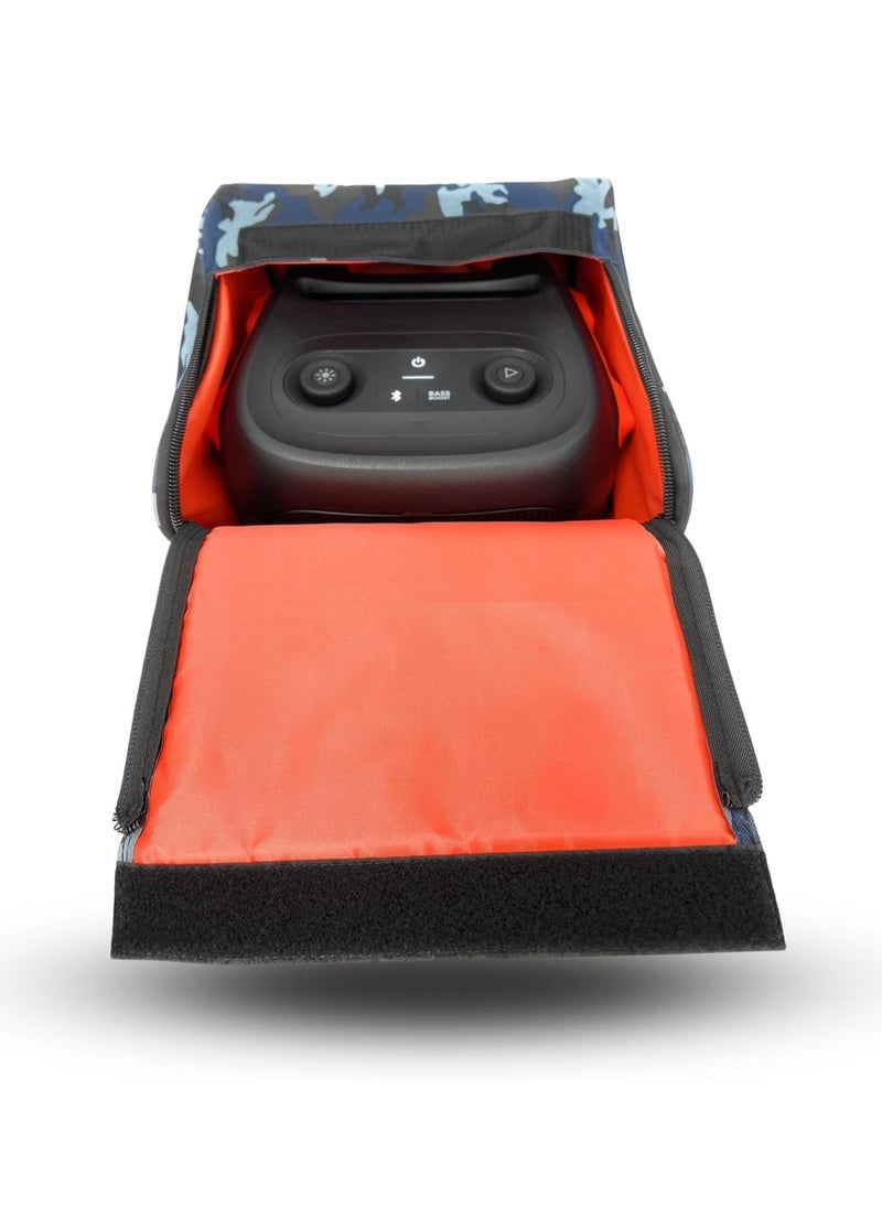 Speaker Bag Safety Storage Case with Handy Strap Travel Bag Compatible for (JBL PARTYBOX 110 BAG ARMY-E)