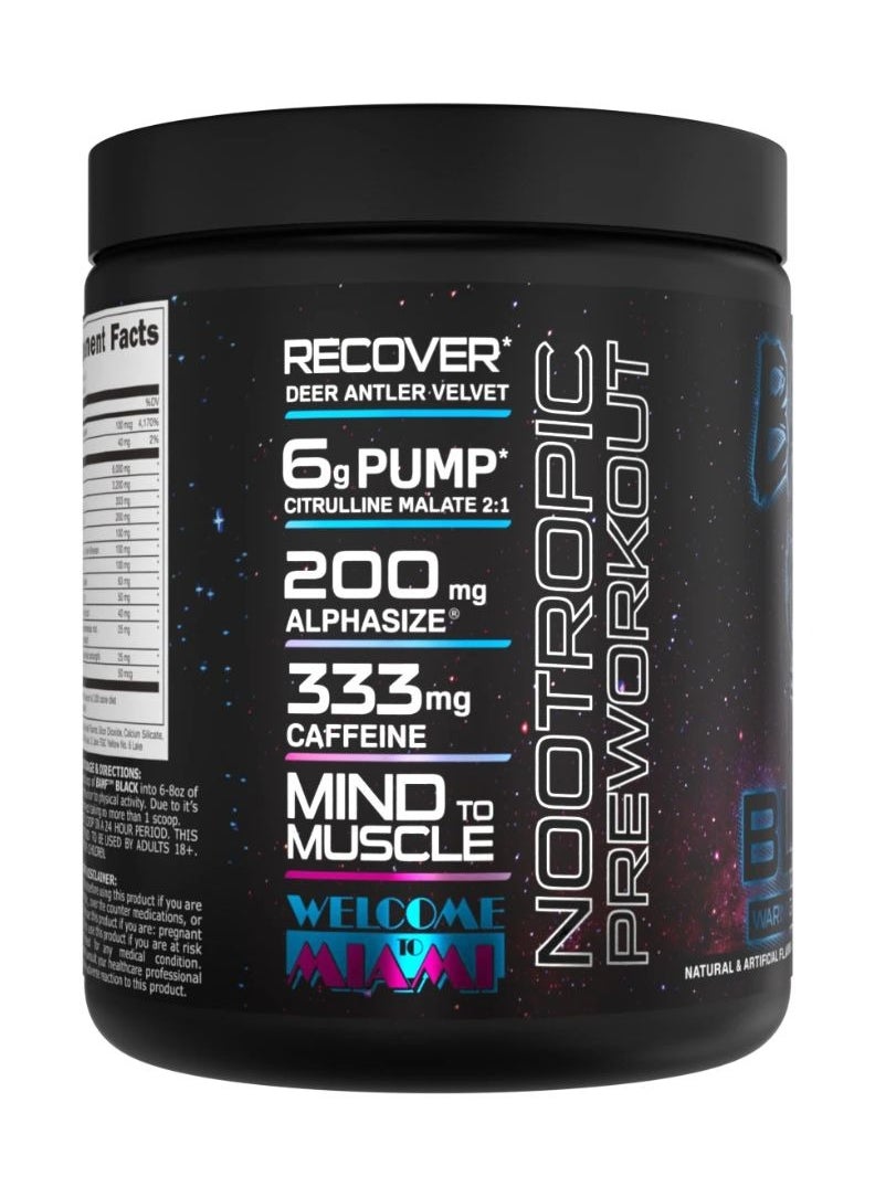 BAMF BLACK High Stimulant 30 servings MIAMI