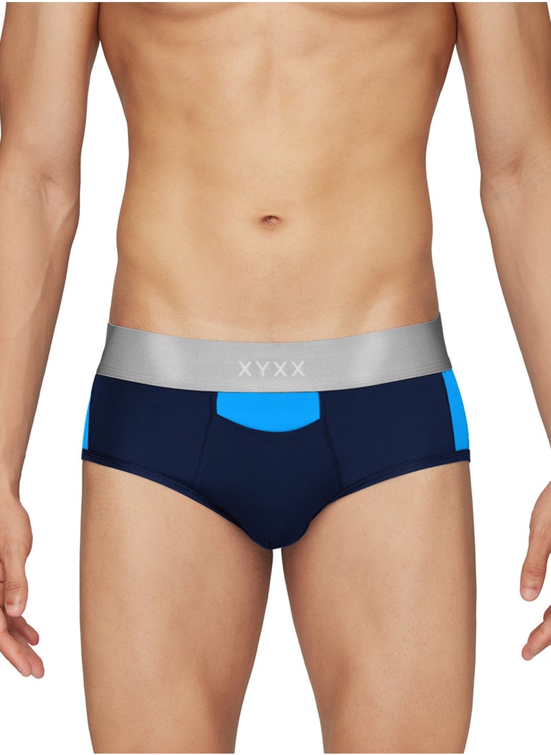 Pack of 3 Illuminati Intellisoft Micro Modal Color Blocked Solid Men Brief