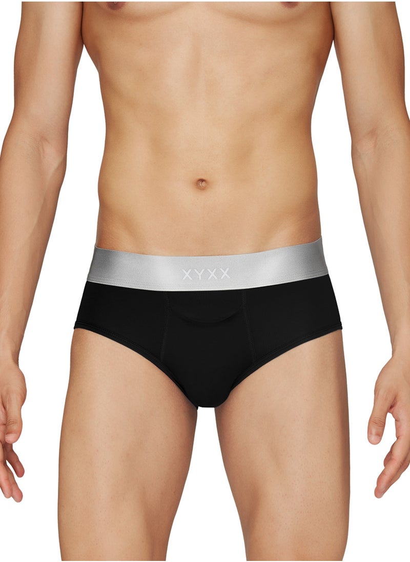 Pack of 3 Illuminati Intellisoft Micro Modal Color Blocked Solid Men Brief