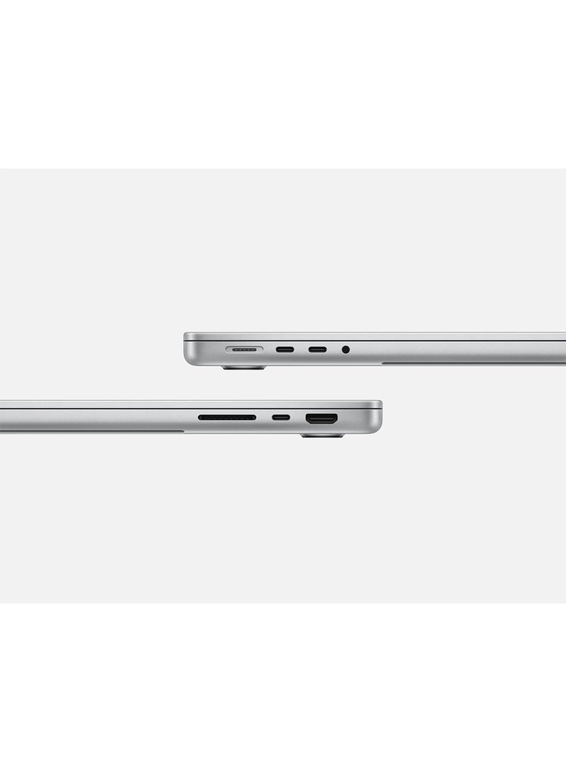 MacBook Pro MX2G3 Liquid XDR Retina 14-Inch Display, M4 Max Chip 14-Core CPU 32-Core GPU Processor/36GB RAM/1TB SSD/macOS English/Arabic Silver